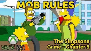 The Simpsons Game &ndash; Chapter 5: Mob Rules | Full Cutscenes (4K)