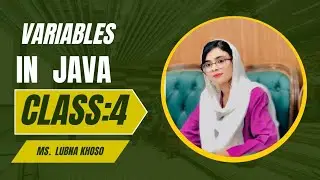 Variables in Java