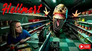 РАБОТАЮ В СУПЕРМАРКЕТЕ УЖАСОВ ► HELLMART СТРИМЧЕСТЕР #586 СТРИМ