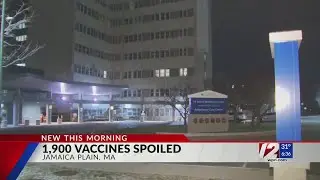 1,900 COVID-19 vaccines spoiled at hospital in Boston after freezer failure