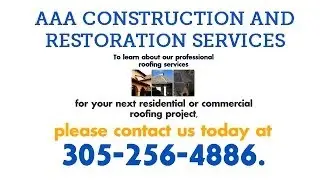 Miami Roofing Contractors: Roofing Repairs & New Roof Installations