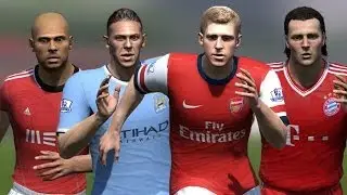 Slowest Gold Players in FIFA 14 Speed Test