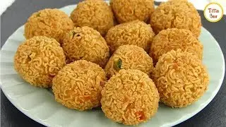 Veg Maggi Balls / Maggi Pakora Recipe by Tiffin Box | Best Instant Noodles Pakoda nuggets recipe