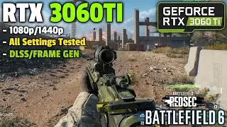Battlefield REDSEC : RTX 3060 Ti - 1080p/1440p Settings Tested - DLSS/FG (Battle Royale)