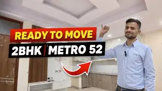 Ready to Move 2BHK Flat in Gated Society | Metro 52 Nearby