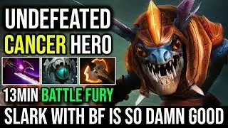 Battle Fury is the New Build For Slark | Unreal IMBA Carry Meta 7.20e UNDEFEATED MONSTER DOTA 2