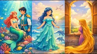 The Little Mermaid | The Ocean Princess Mira | Rapunzel’s Hope | 3 Magical Moral Stories for Kids