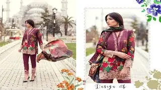 Latest Mina Hasan By Shariq Textiles Embroidered Lawn Collection