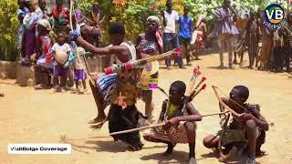 Wow! Beautiful African Traditional War Dance Performance In West Africa Ghana Upper East Side