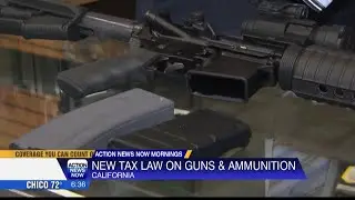 New California tax law on guns and ammunition