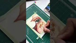 🦋👀 Zen Sangam Watercolor 300 GSM Polaroid Sheets - Round Corners