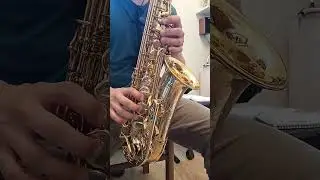 Yamaha 62 alto saxophone Purple logo good