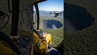 Odzyskane nagranie z naszego drona w Wulkanicznej Otchłani: Czym jest ta struktura? 🌋
