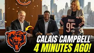 ESPN CONFIRMS CALAIS CAMPBELL HEADING TO BEARS IN BLOCKBUSTER MOVE | Bears News