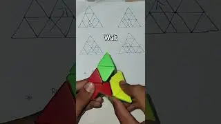 Piraminx cube watch till the end #shorts #cubing #viral