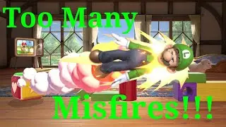 Too Many Luigi Misfires! - Smash Bros