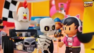 Stumble Guys New Hot Wheels Trailer😍😱 #stumbleguys