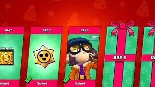 Unlocking MICO for free 5 times / Opening Brawlidays freebies pack/Brawl stars