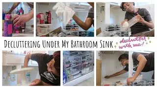 How I Declutter Under My Bathroom Sink: Starting My Whole-House Reset