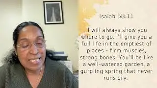 Thought for the day - Isaiah 58:11 