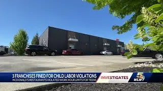 Local McDonald's franchise fined for child labor violations