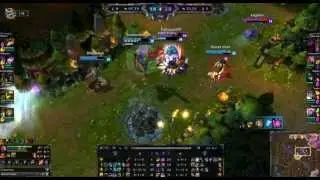 LoL Epic Support Troll Team - Comeback