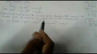 unit-1 ion reduction method book back Question no.45 (i)