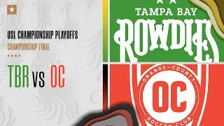 2021 USL Championship Final: Tampa Bay Rowdies vs. Orange County SC: November 28, 2021