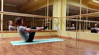 ASRM 2.07 exercise. Pilates Teaser (V-Sit). Core Strength, Balance & Control