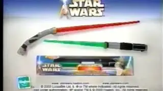 Star Wars lightsaber toy commercial (2003)