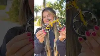 BIKE DE BRINQUEDO VS BIKE REAL !! #shorts