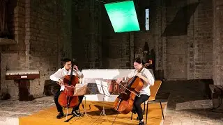 Pau Farr&eacute; al violoncel a Frontany&agrave;.