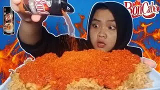 Kapok🥵 ayam geprek 100 cabe tambah boncabe level 15🔥🌶️