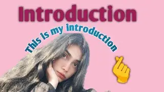 My First Video || Introduction || New Journey || #love #misneh #introduction #intro