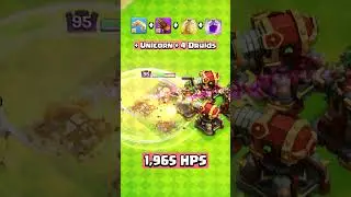 How To Make Barbarian King Immortal | 2600 DPS VS 2000 HPS