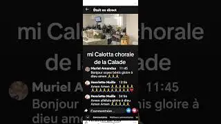 Mi Calotta chorale de la Calade alavanza  medley cover Franco Figueroa