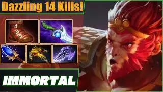 Immortal Monkey King Off Lane 🛡️ Insane 14 Kills! Dota 2 DotaPulse Highlight Gameplay