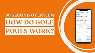 How Do Golf Pools Work? 90 Second Overview