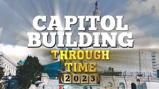 US Capitol Building Through Time (2023-1814)