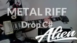 ALIEN AMPS - MONSTER - METAL RIFF