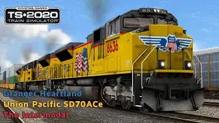 Train Simulator 2020 - Granger Heartland - Union Pacific SD70ACe - The Intermodal