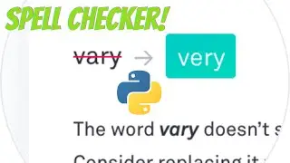 spelling checker using python| spelling correction with python| Grammarly  python| python tricks
