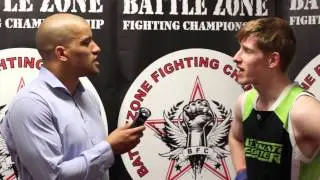 Fight Highlights and Interview with Ron Butler at BattleZone FC 13