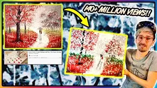 Recreating A Viral YouTube Painting Video From Jay Lee Painting