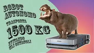 Omron HD1500: il ROBOT AUTONOMO che trasporta 1500 kg (1,5 tonnellate)