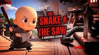 Zen Story Animation: Instant Karma Lesson - The Snake and The Saw (Why Revenge Fails)