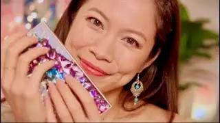 ASMR Doing My Makeup B4 My 1st Therapy Sesh 💜 Trying on the Urban Decay Stoned Palette