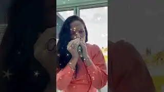 A bit of Tongue Block techniques practice. 🚀👩🏻D Harp. Shuffle. #bluesharmonica #harmonica #blues