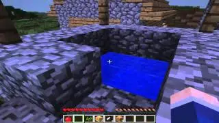 Выживание!! MINECRAFT 12w38b эпизод 1  Деревня