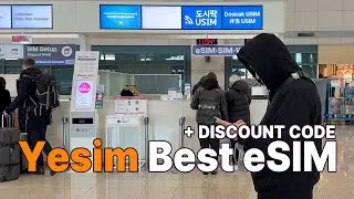 Sub) 여행 중 로밍 말고 eSIM! Yesim 설치&middot;요금&middot;팁 (FRAUHWANGTV &euro;3 할인)